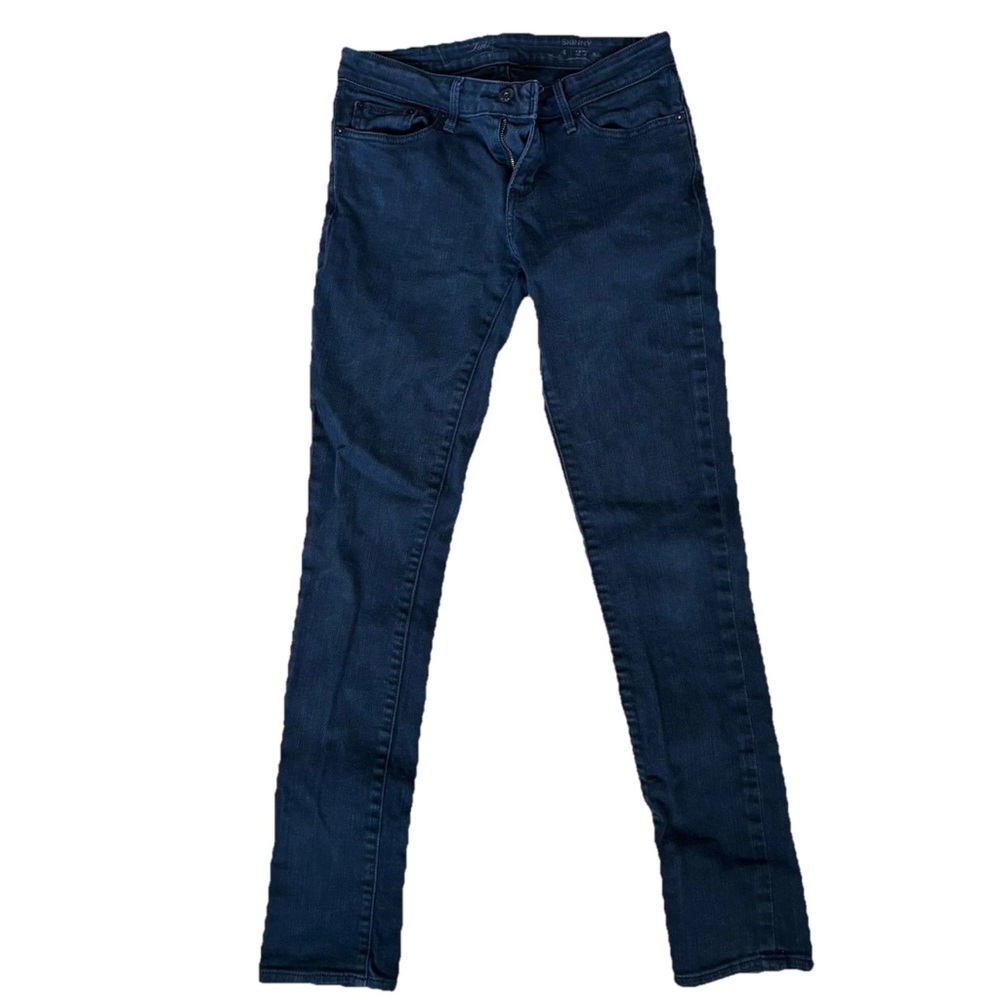 Levis Black Skinny Style Denim Jeans Jeggings Silver Green Tag 4 M W 27 Emo